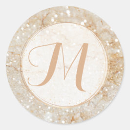 オリジナルモノグラム輝き ラウンドシール