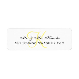 オリジナルモノグラム ✨ おしゃれでユニークなパーソナル ラベル