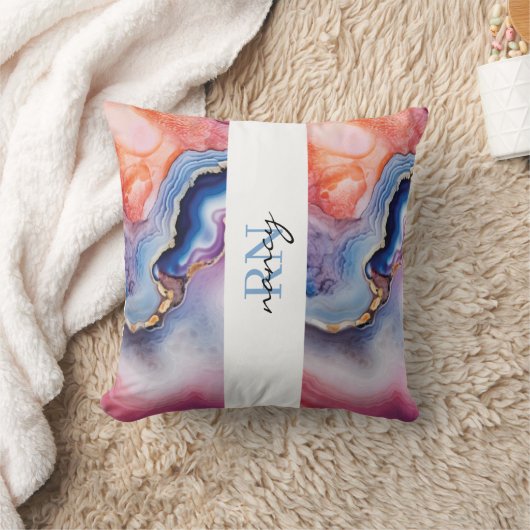 オリジナルモノグラム クッション (ブランケット)