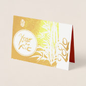 オリジナルラッツバンブ絵画ーズ2020ラグジュアリーフォイルGC3 箔カード (正面)