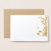 オリジナルラッツバンブ絵画ーズ2020ラグジュアリーフォイルGC3 箔カード (裏面封筒付き)