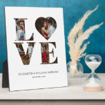 オリジナルラブハート4枚写真縦型プレート フォトプラーク<br><div class="desc">モダンでエレガントなデザインのオリジナルラブハート4枚写真縦型プレートは、テキストをカスタマイズできます。 「カスタマイズする」ボタンをクリックして、当社のデザインツールを使用してこのテンプレートを変更してください。 このデザインに合う他の製品については、グラフィックアートデザインストアをチェックしてください！</div>