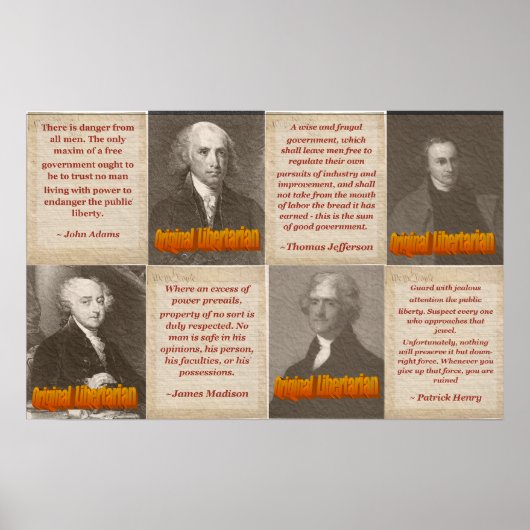 オリジナルリバタリアン ポスター (正面)