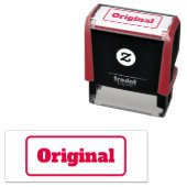 オリジナルレッドオフィスのインクのスタンプ セルフインキングスタンプ (インサイチュ)