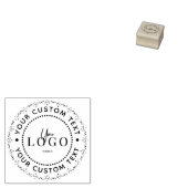 オリジナルロゴのゴムスタンプ ラバースタンプ (押印)