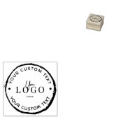 オリジナルロゴのゴムスタンプ ラバースタンプ (押印)