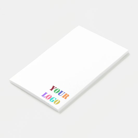 オリジナルロゴのビジネス用付箋紙をカスタマイズ ポストイット (アングル)