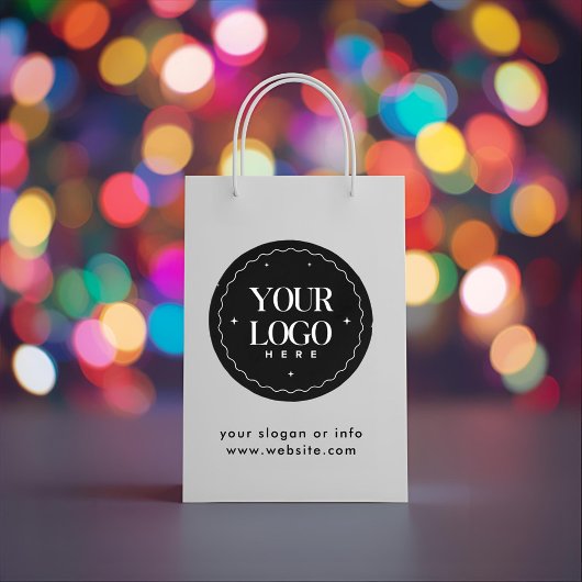 オリジナルロゴの企業ギフト  | カスタムビジネスプレゼント スモールペーパーバッグ