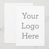 フラット招待状, サイズ: 12.7cm x 17.8cm, ペーパー: シグネチャーマット, 封筒: ホワイト (正面/裏面)