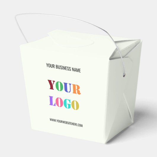 オリジナルロゴテキスト販促用特別ボックス フェイバーボックス (裏面サイド)