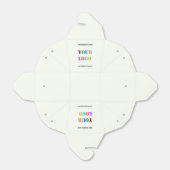 オリジナルロゴテキスト販促用特製ボックス フェイバーボックス (折り畳みなし)