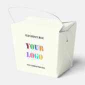 オリジナルロゴテキスト販促用特製ボックス フェイバーボックス (裏面サイド)