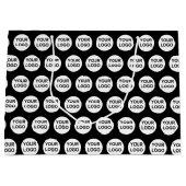 オリジナルロゴパターン ラージペーパーバッグ (正面)