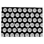 オリジナルロゴパターン ラージペーパーバッグ (裏面)