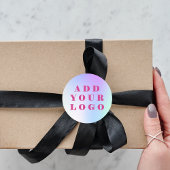 オリジナルロゴビジネス ラウンドシール