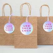 オリジナルロゴビジネス ラウンドシール