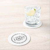 オリジナルロゴマーク ラウンドペーパーコースター (インサイチュ)