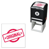 オリジナルロゴラウンドサークルブランドエンボス セルフインキングスタンプ (インサイチュ)