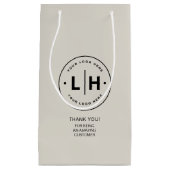 オリジナルロゴ入り プロモーション ギフトバッグ (正面)