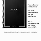 オリジナルロゴ - オフィス ギフト プロモーション - ノートブック