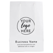 オリジナルロゴ ギフトバッグ (裏面)