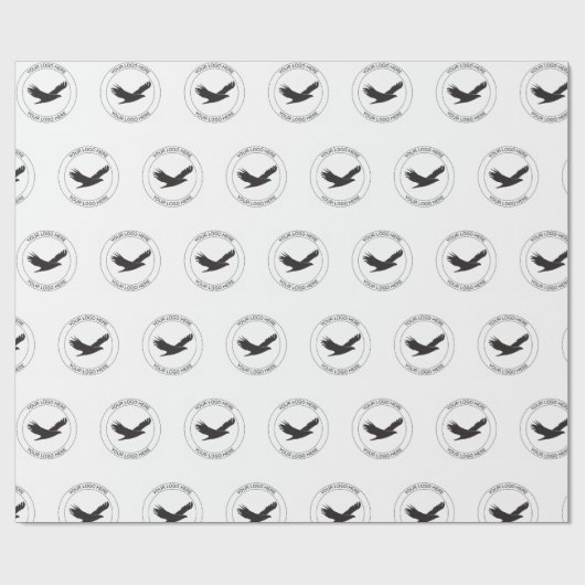 オリジナルロゴ ギフト 業務用 ギフト包装 コーポレート ラッピングペーパー (フラット)