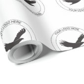 オリジナルロゴ ギフト 業務用 ギフト包装 コーポレート ラッピングペーパー (ロールコーナー)