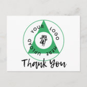オリジナルロゴ サンクス ポストカード (正面)
