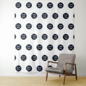 オリジナルロゴ ステップアンドリピート バックドロップ タペストリー (インサイチュ)