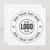 オリジナルロゴ＆テキストのカスタマイズされたビジネスイベント (正面/裏面)