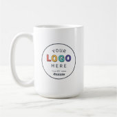オリジナルロゴ デザイン コーヒーマグカップ (左)