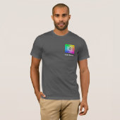 オリジナルロゴ ブランディング スタッフ Tシャツ (正面フル)