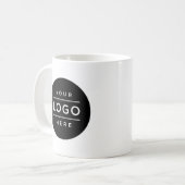 オリジナルロゴ ブランド 11オンス コーヒーマグカップ (正面左)