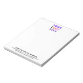 オリジナルロゴ・最小注文数なし | オーダーメイドオフィス用品 ノートパッド (回転)