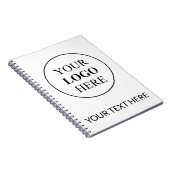 オリジナルロゴ - 最小注文数なし ノートブック (右側)