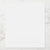 オリジナルワインボトルラベル (8.9 cm x 10.2 cm) ワインラベル (シングルラベル)