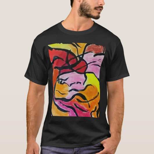 オリジナルワーク – サンライズサンセット Tシャツ (正面)