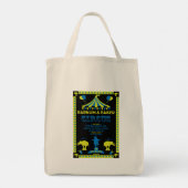 オリジナルヴィンテインスパイアージサーカスアート トートバッグ