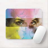 オリジナルヴィンテージアートmousepad – 凝視 マウスパッド (マウス)