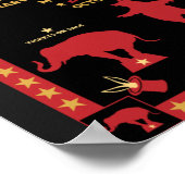 オリジナルヴィンテージインスパイアサーカスポスター ポスター (角)