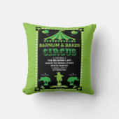 オリジナルヴィンテージインスパイアサーカス クッション (正面)