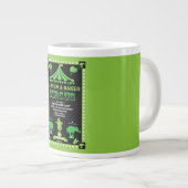 オリジナルヴィンテージインスパイアサーカス ジャンボコーヒーマグカップ (正面右)