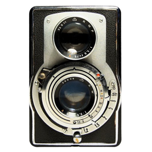 オリジナルヴィンテージカメラ マグネット (縦)