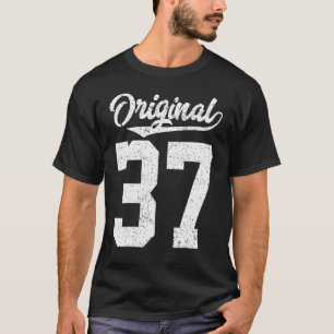 オリジナルヴィンテージスタイルのIt's My 37誕生日 Tシャツ