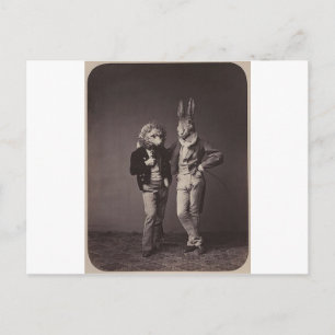 オリジナルヴィンテージハロウィーンのコスチューム写真900年代 ポストカード