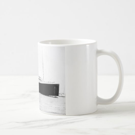 オリジナルヴィンテージ写真タイタニック コーヒーマグカップ (右)