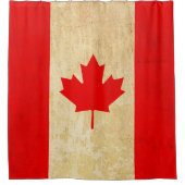 オリジナルヴィンテージ愛国国旗 シャワーカーテン (正面)