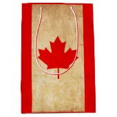 オリジナルヴィンテージ愛国国旗 ミディアムペーパーバッグ (正面)