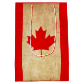 オリジナルヴィンテージ愛国国旗 ミディアムペーパーバッグ (裏面)