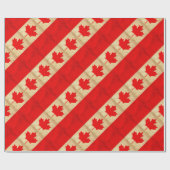 オリジナルヴィンテージ愛国国旗 ラッピングペーパー (フラット)